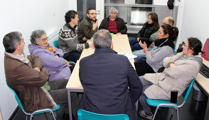 A reunin celebrouse no Centro Social de Oza