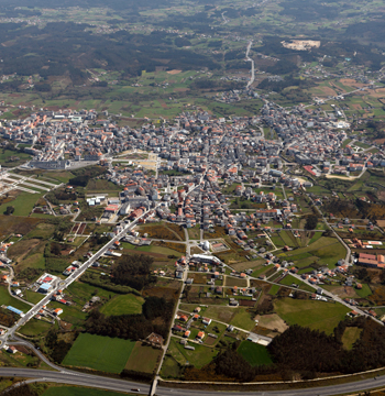 Vista aérea de Carballo