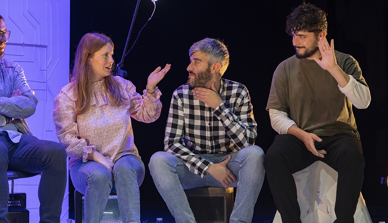 Alba, Tone e Mario, protagonistas de 